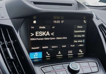 Ford Kuga II SUV Facelifting 1.5 EcoBoost 120KM 2018 Ford Kuga 1.5 PB 120KM Titanium ASO Gwarancja Podgrzewana Przednia Szyba K, zdjęcie 17