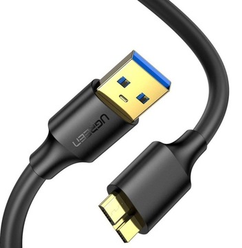 UGREEN Kabel USB 3.0 micro USB B do Dysku Zewnętrznego 0,5m Wysoka Jakość