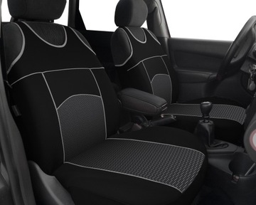 KOSZULKI POKROWCE SAMOCHODOWE DO FIAT PANDA 2