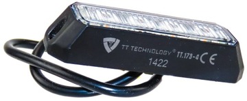 СТРОБОСКОПИЧЕСКАЯ ЛАМПА 4 LED 12W IP67 LED EPISTAR