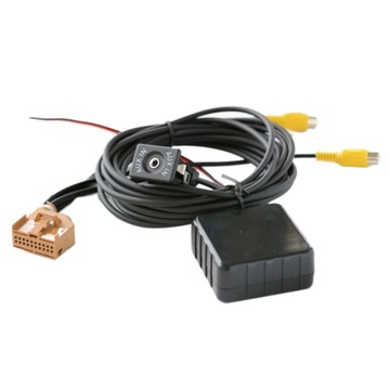 12V MMI 2G samochodowy Bluetooth Adapter przewód AUX bezprzewodowy AV/AV2 d