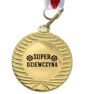 Medal prezent DZIEWCZYNA DZIEŃ KOBIET
