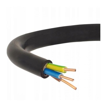 Kabel przewód ziemny YKY/NYY-J 3X2,5 mm na metry