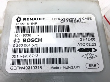 MODUL DACIA DUSTER 416516154R ŘÍZENÍ