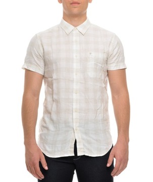 WRANGLER koszula beige SS 1PKT SHIRT _ L 40