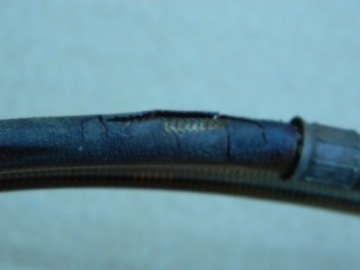 ТРУБКА ТОРМОЗНАЯ ПЕРЕДНЯЯ YAMAHA TTR 600 TT 600R 5CH 98р