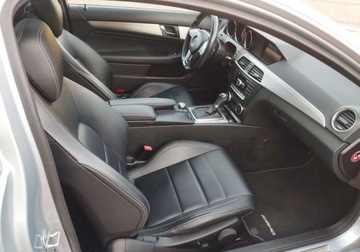 Mercedes Klasa C W204 Coupe 350 BlueEFFICIENCY 306KM 2013 Mercedes-Benz Klasa C AMG-Pakiet V6 3.5B 306Ps Panorama Bixenon Ledy Navi, zdjęcie 14