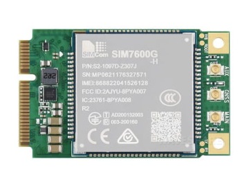 PCIe в MiniPCIe GSM GPS Ethernet USB 3.2 HAT 4G для Raspberry Pi 5