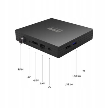 Горячие продажи ТВ-приставка Mecool KT1 Google Android 10 DVB-T/T2