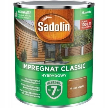 SADOLIN CLASSIC IMPR. HYBRYDOWY 2,5L ORZECH WŁOSKI