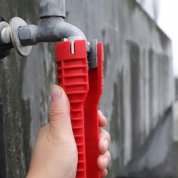 8 In 1 Anti-slip Plumber Key Repair Plumbing Tool