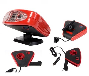 NAGRZEWNICA SAMOCHODOWA GRZEJNIK FARELKA 150W 12V