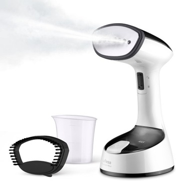 Parownica do Ubrań Składana Turystyczna Pionowa Ufesa Black Mist 1470 W
