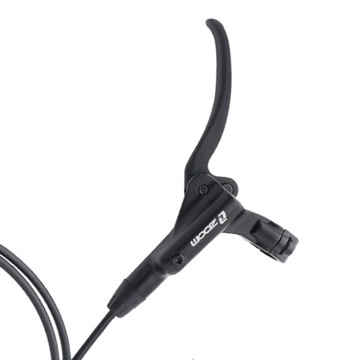 Hydrauliczny hamulec tarczowy do roweru górskiego lewy tylny czarny