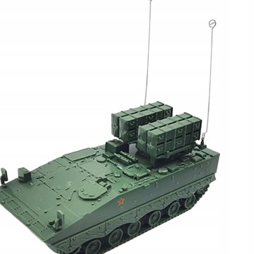 4D модель гусеничного танка в масштабе 1/72 Зеленый