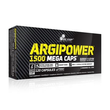 OLIMP ARGI POWER L-ARGININA 120cap POMPA REGENRACJA MIĘŚNI EFEKTYWNOŚĆ