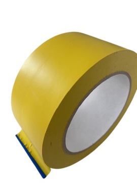 TAŚMA PVC WINYLOWA ŻÓŁTA 50MM X 33M