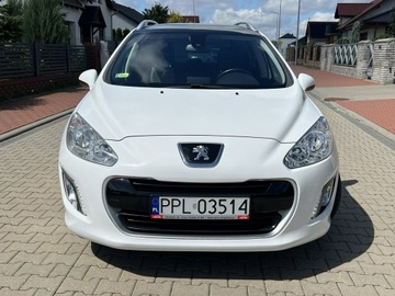 Peugeot 308 I 2012 Peugeot 308 SW Zarejestrowany Navi Klimatronic LED, zdjęcie 1