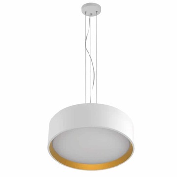 Light Prestige Hudson lampa wisząca biała/złota LP-043/1P WH/GD