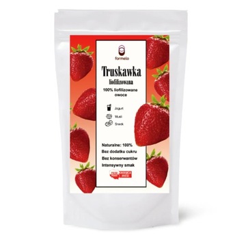 FORMELO LIOFILIZOWANA TRUSKAWKA 100% NATURALNY OWOC BEZ KONSERWANTÓW 20g