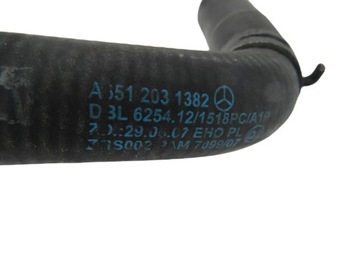 MERCEDES E W212 212 W213 213 GLC X253 C W205 PŘÍVOD WAZ VODY A6512031382