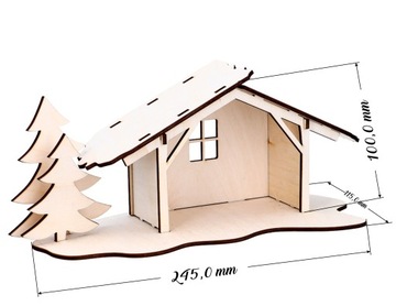 3D СТАБИЛЬНЫЙ РОЖДЕСТВЕНСКИЙ вертеп