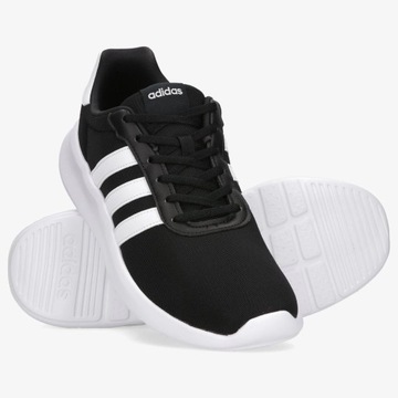 Buty Adidas sportowe Lite Racer 3.0 sneakersy przewiewne lekkie r. 44 2/3