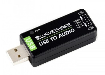 Karta dźwiekowa USB Raspberry Pi Linux Win Android
