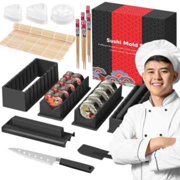 Super zestaw do robienia sushi dla początkujących na prezent