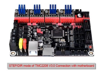 STEPSTICK TMC2208 V3.0 UART обеспечивает бесшумную работу двигателей