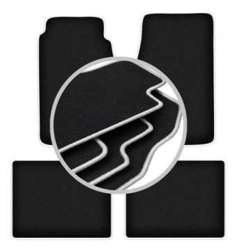 Koberce do auta stříbrné barvy pro: Jeep Grand Cherokee Xj terénní 1992-1998