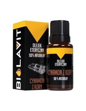 Olejek eteryczny cynamonowy z kory 10 ml Biolavit