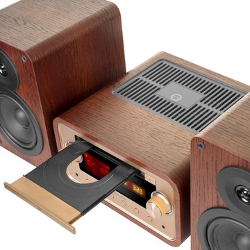 Wieża lampowa KM1961 CD, USB, Bluetooth + NFC, DAB+, FM RETRO