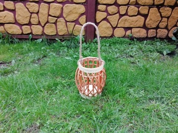 LAMPION WIKLINOWY LATARNIA prezent