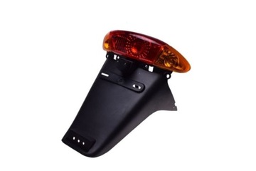 LAMPA TYŁ Z BŁOTNIKIEM QT-4 ŻÓŁTY KIERUNKOWSKAZ PROMOCJA!!