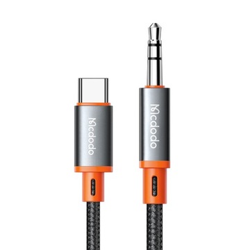 MCDODO KABEL USB C AUX ADAPTER PRZEJŚCIÓWKA MINI JACK 3,5 DO SAMSUNG DAC 1M