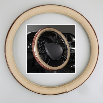 Накладка на рулевое колесо с текстурой дерева