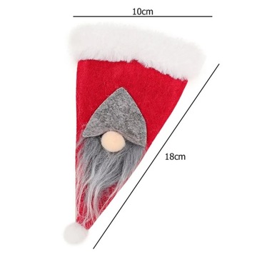 Декоративный новогодний футляр для столовых приборов Скрзат 1 шт.