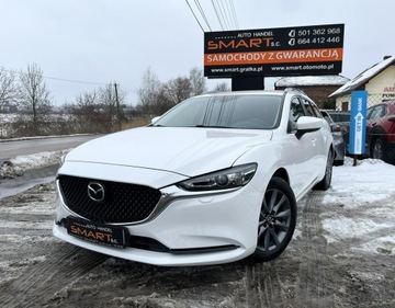 Mazda 6 III Sport Kombi Facelifting 2018 2.0 Skyactiv-G 145KM 2019 Mazda 6 Automat / Navi / Biała Perła / Salon Pl, zdjęcie 2