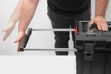 МОБИЛЬНЫЙ ЯЩИК ДЛЯ ИНСТРУМЕНТОВ НА КОЛЕСАХ QBRICK SYSTEM ONE Trolley VARIO