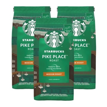 Кофе Starbucks Pike Place Medium в зернах 200г