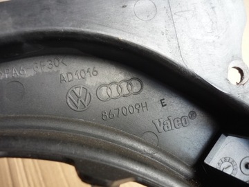 КОРПУС ВЕНТИЛЯТОРА AUDI A4 B6 2.0 ALT БЕНЗИНОВЫЙ 8E0121205M