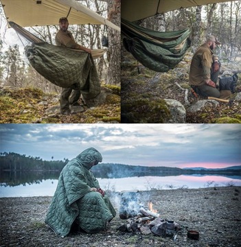 HELIKON Пончо SWAGMAN ROLL BASIC Liner Черный