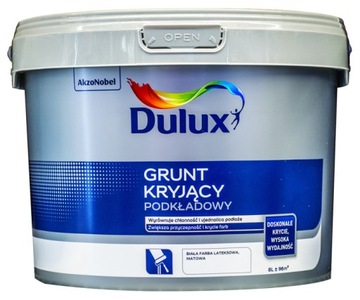 DULUX ПРОФЕССИОНАЛЬНАЯ ПОКРЫВАЮЩАЯ ГРУНТОВКА Белая 8л