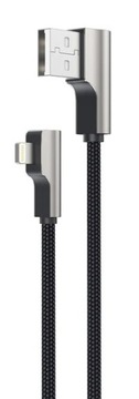 Aukey CB-AL04 nylonowy kabel USB Lightning 1m MFI