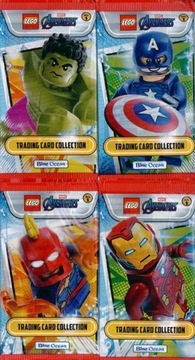 SASZETKA Z KARTAMI LEGO AVENGERS seria 1 - 1 szt.