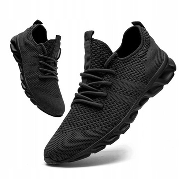 BUTY SPORTOWE MĘSKIE ADIDASY WIĄZANE LEKKIE