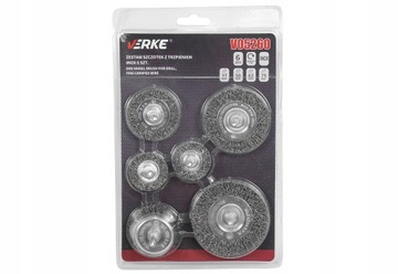 НАБОР ПРОВОЛОЧНЫХ ЩЕТКОВ ДЛЯ ДРИЛЬНЫХ СТАНКОВ INOX ПРОВОЛОЧНАЯ ЩЕТКА ДЛЯ ДРЕЛЬНЫХ СТАНКОВ