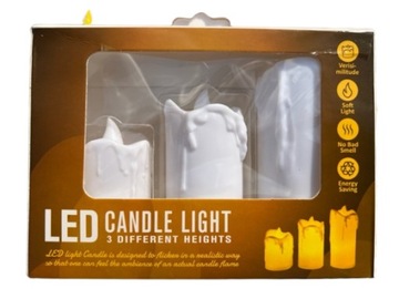 Светодиодные свечи устанавливают 3 ПК