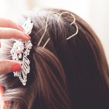 Kok do upięcia włosów, widelce Chic Stick Spinka do włosów 2 szt